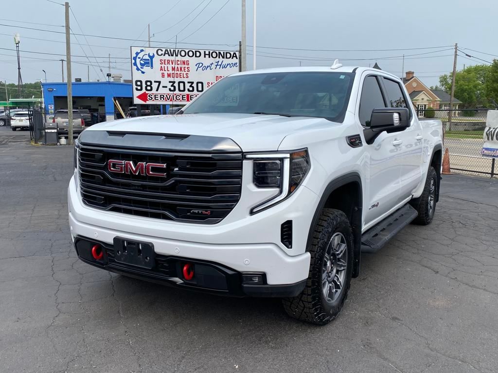 Used 2024 GMC Sierra 1500 AT4 with VIN 1GTUUEEL1RZ148303 for sale in Port Huron, MI