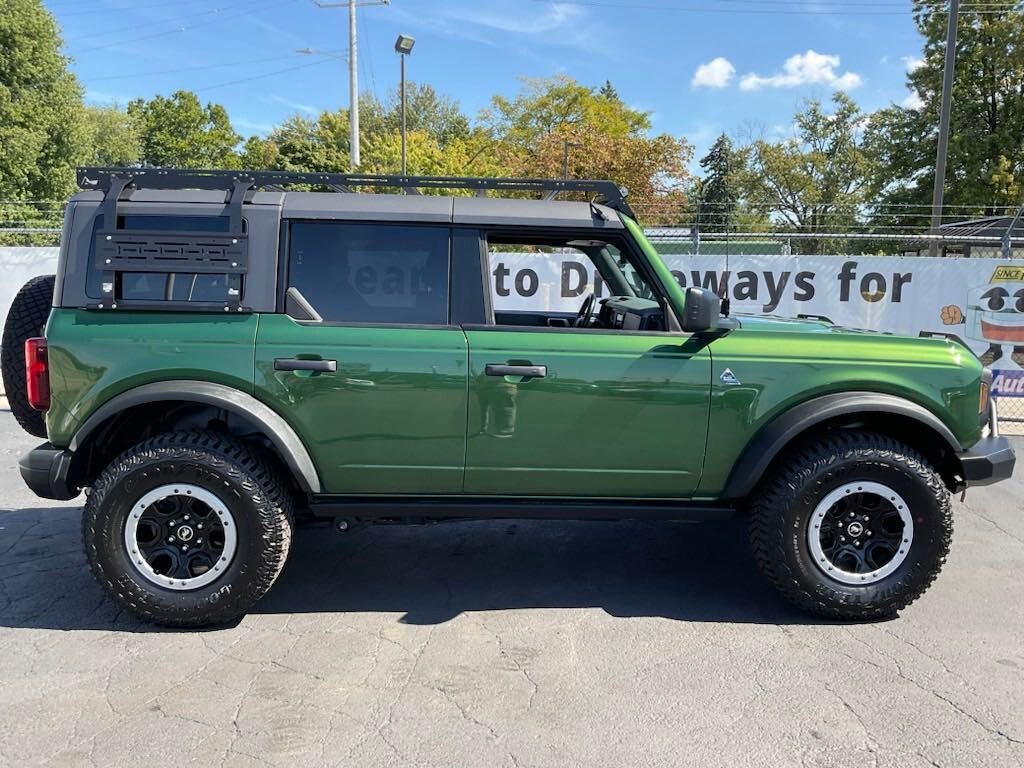 Used 2023 Ford Bronco 4-Door Black Diamond with VIN 1FMEE5DP3PLB84561 for sale in Port Huron, MI