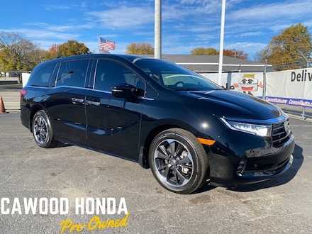 Featured Used 2023 Honda Odyssey Elite Minivan/Van for sale in Port Huron, MI