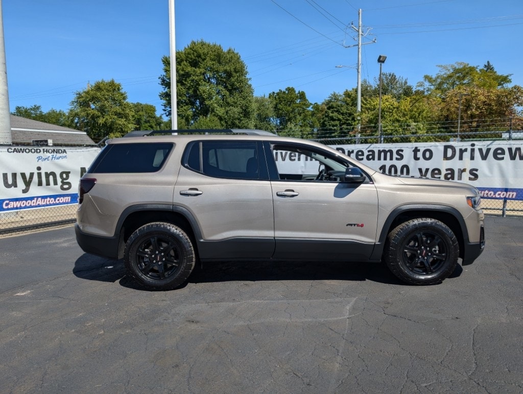 Used 2023 GMC Acadia AT4 with VIN 1GKKNLLS0PZ137135 for sale in Port Huron, MI