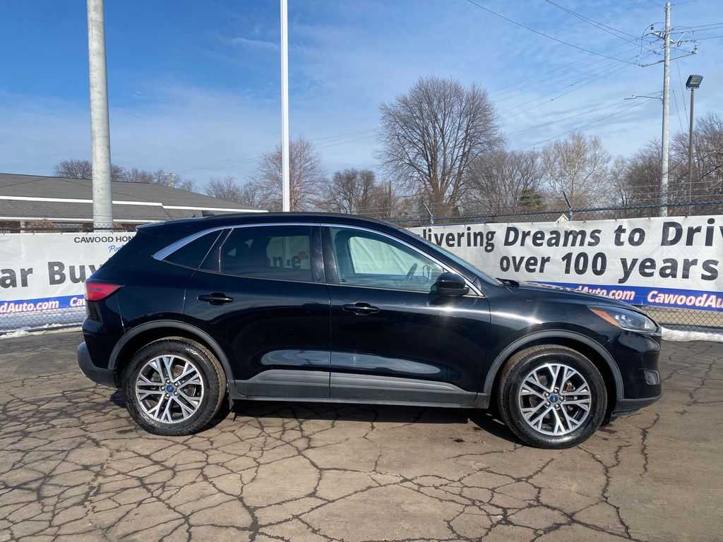 Used 2021 Ford Escape SEL with VIN 1FMCU9H63MUA64820 for sale in Port Huron, MI