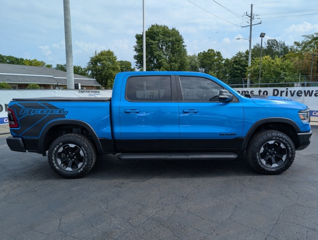 Used 2021 RAM Ram 1500 Rebel with VIN 1C6SRFLM4MN644424 for sale in Port Huron, MI