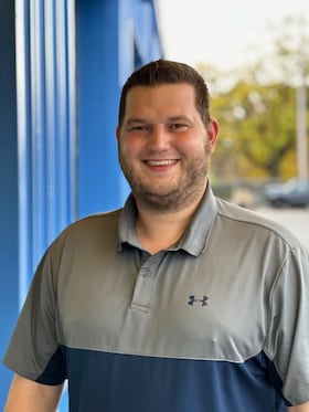 Staff member Patrick DeGeorge from ce209444470a
