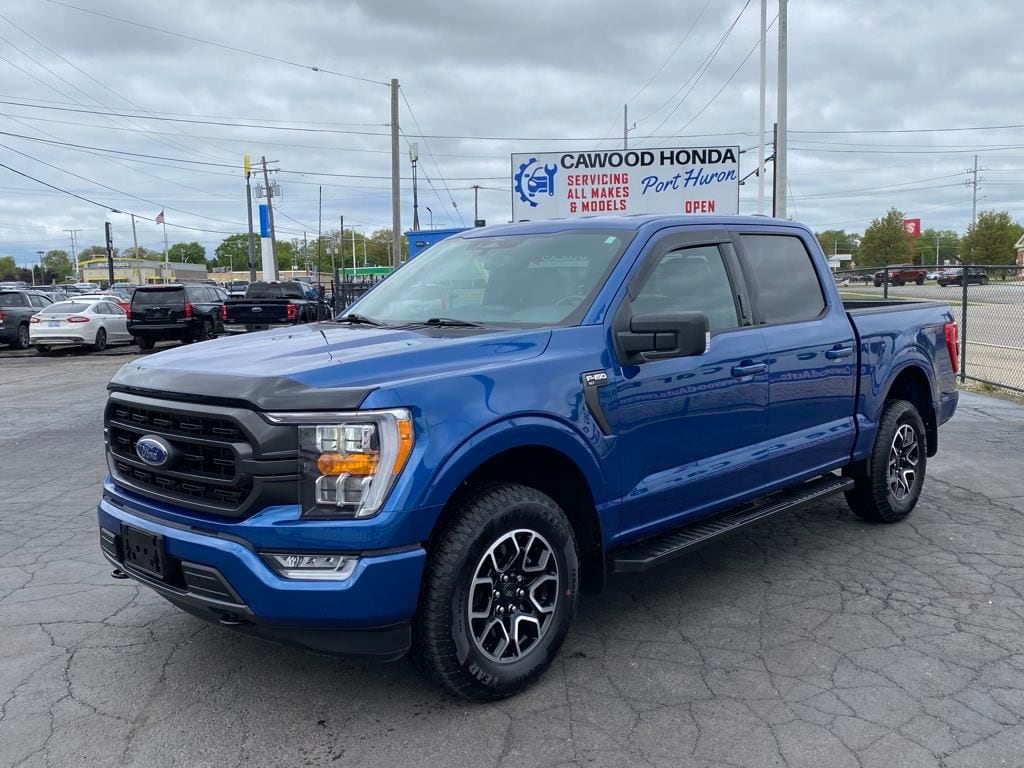 Used 2022 Ford F-150 XLT with VIN 1FTEW1EP1NFB42328 for sale in Port Huron, MI