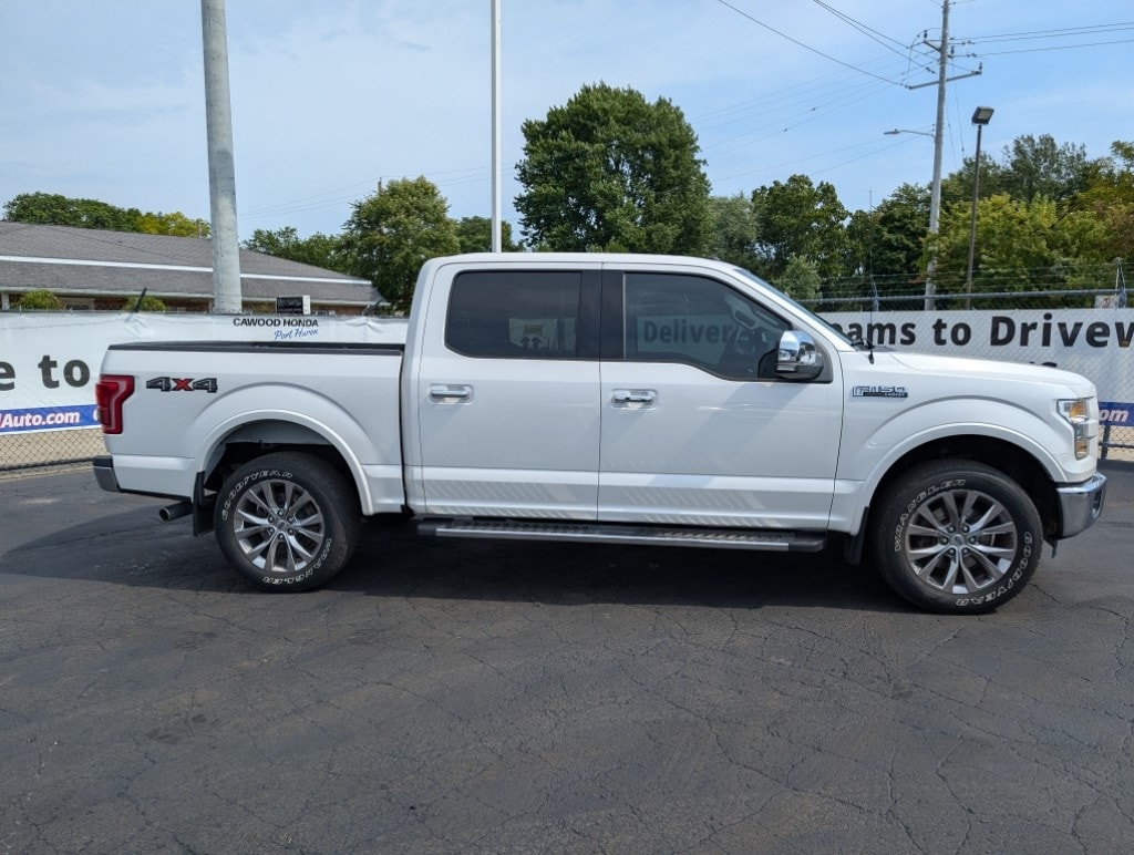 Used 2016 Ford F-150 Lariat with VIN 1FTEW1EF0GFD23396 for sale in Port Huron, MI