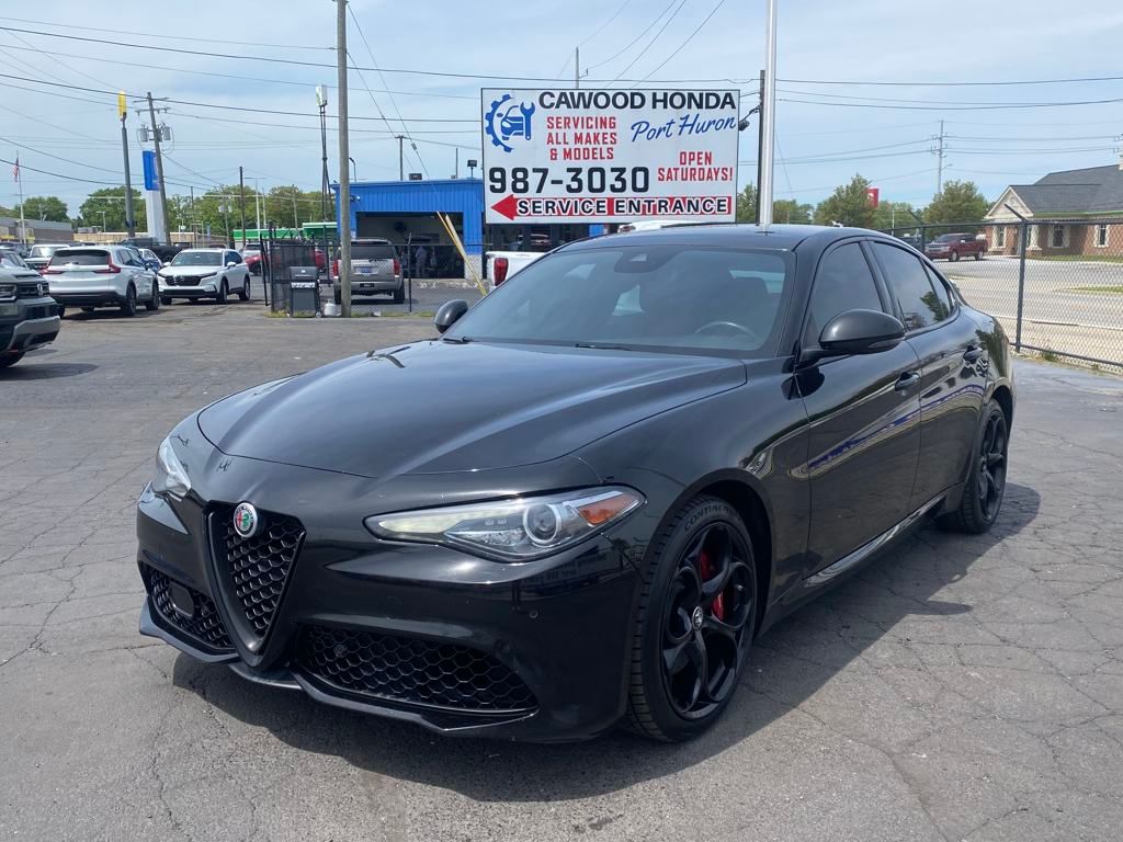 Used 2020 Alfa Romeo Giulia Ti Sport with VIN ZARFANBN1L7629491 for sale in Port Huron, MI