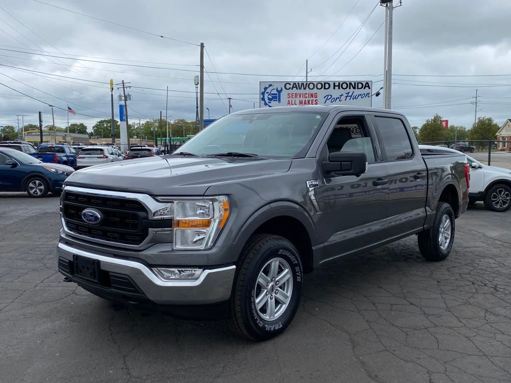 Used 2022 Ford F-150 XLT with VIN 1FTFW1E51NKD15792 for sale in Port Huron, MI