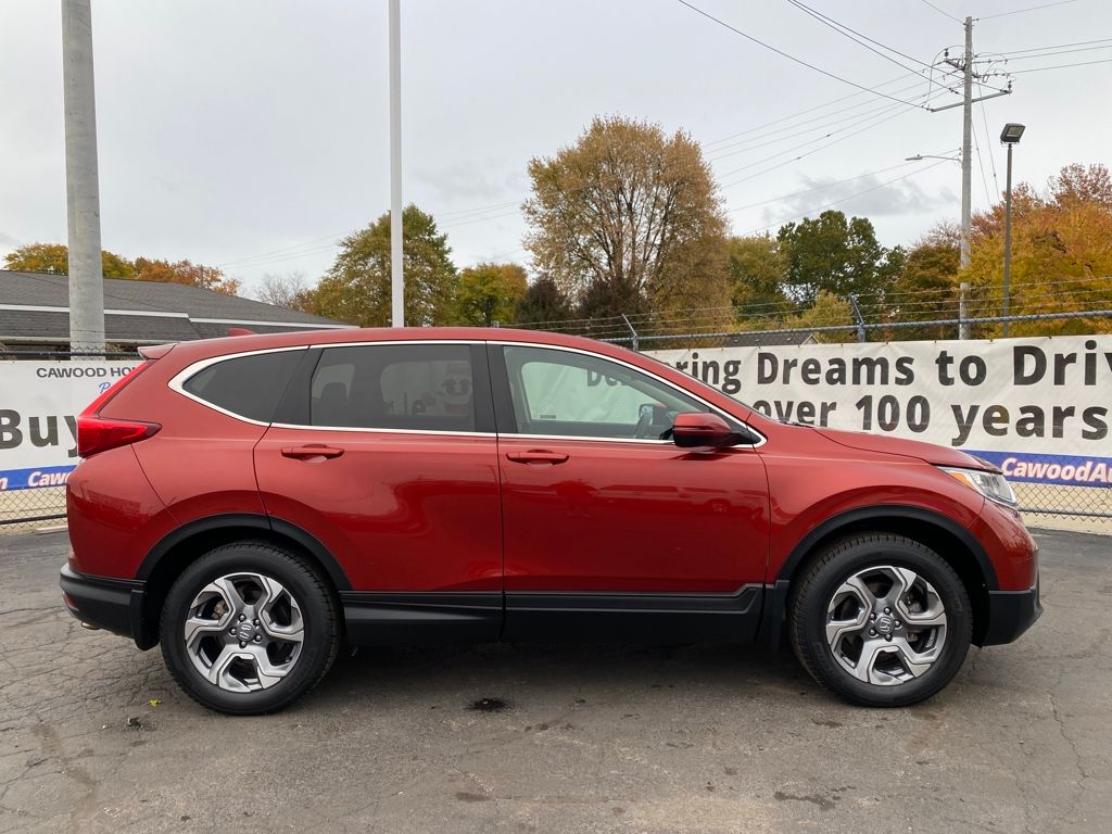 Used 2018 Honda CR-V EX with VIN 2HKRW2H56JH673039 for sale in Port Huron, MI