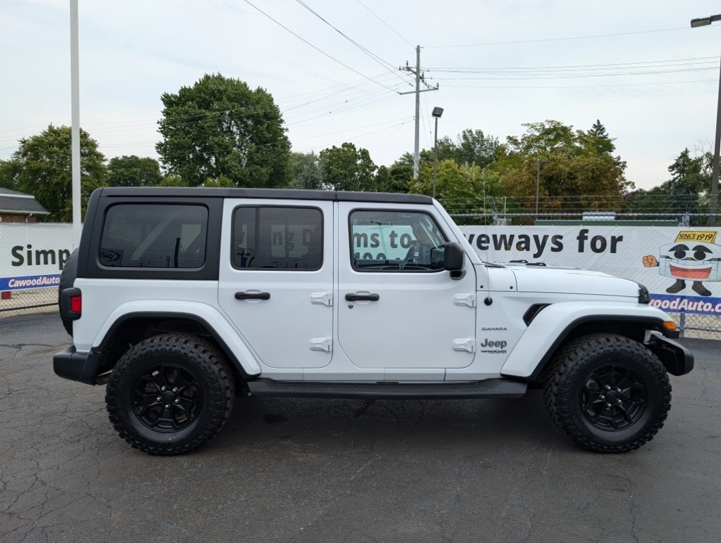 Used 2018 Jeep All-New Wrangler Unlimited Sahara with VIN 1C4HJXEGXJW179130 for sale in Port Huron, MI