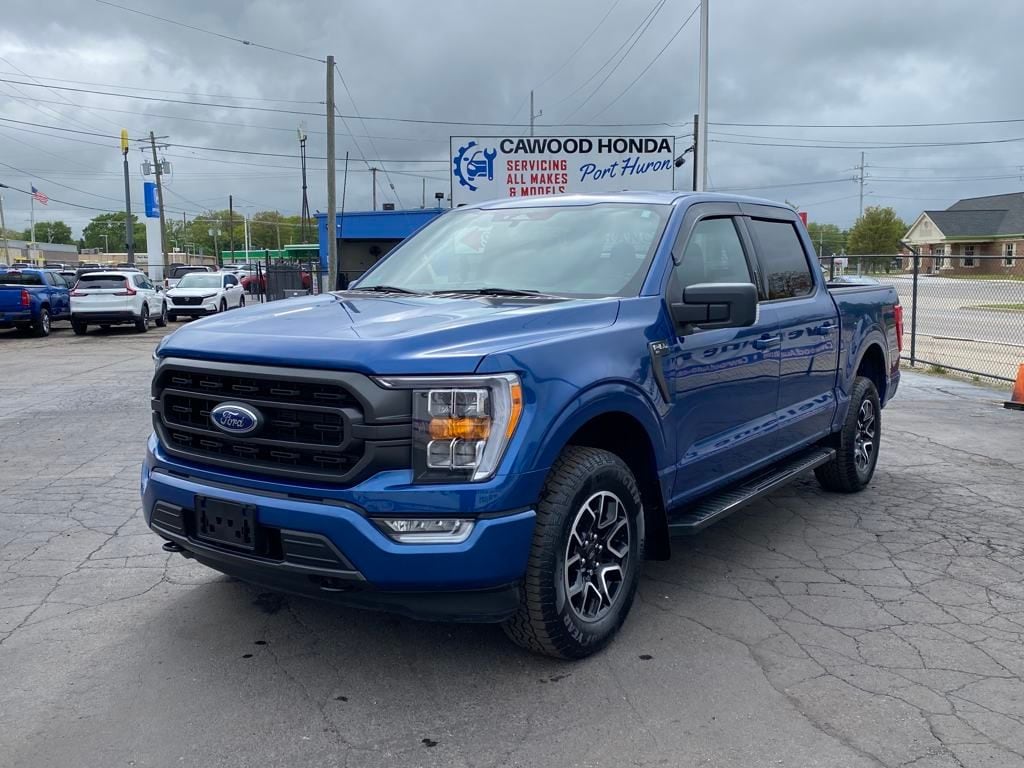 Used 2022 Ford F-150 XLT with VIN 1FTFW1E88NFC28183 for sale in Port Huron, MI
