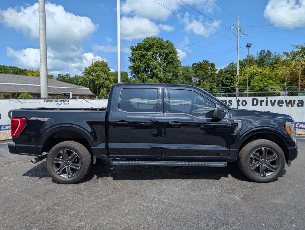 Used 2022 Ford F-150 XLT with VIN 1FTFW1E50NFB79812 for sale in Port Huron, MI