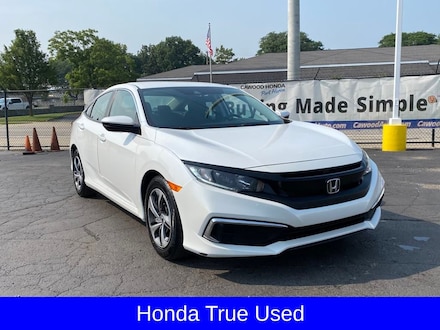 Featured Used 2020 Honda Civic LX Sedan for sale in Port Huron, MI