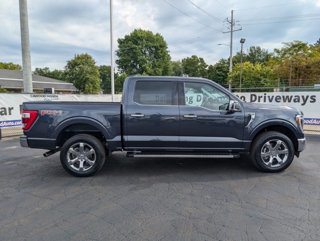 Used 2022 Ford F-150 Lariat with VIN 1FTFW1E55NFA37455 for sale in Port Huron, MI