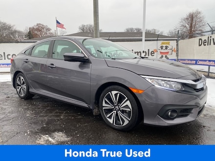 Featured Used 2018 Honda Civic EX-L Sedan for sale in Port Huron, MI