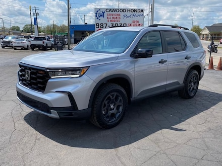 Featured New 2025 Honda Pilot TrailSport SUV for sale in Port Huron, MI