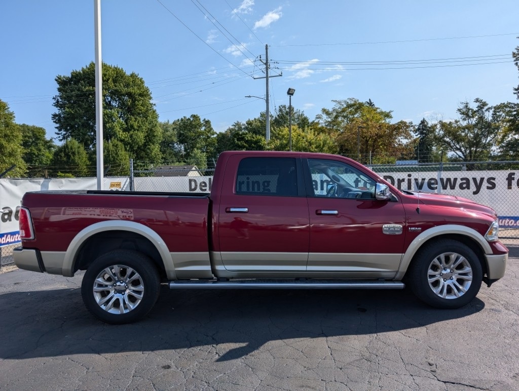 Used 2014 RAM Ram 1500 Pickup Laramie Longhorn with VIN 1C6RR7WT9ES235958 for sale in Port Huron, MI