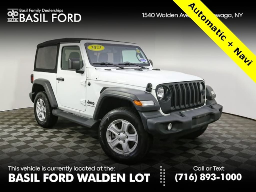 Used 2023 Jeep Wrangler Sport S SUV