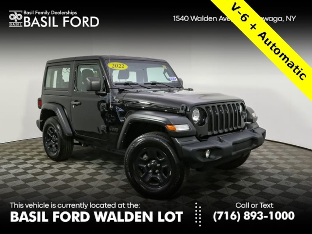 Used 2022 Jeep Wrangler Sport SUV