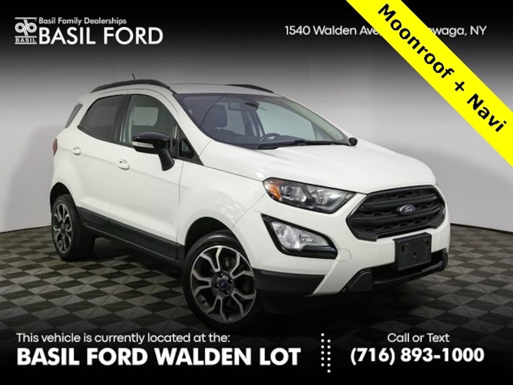 Used 2019 Ford EcoSport SES SUV