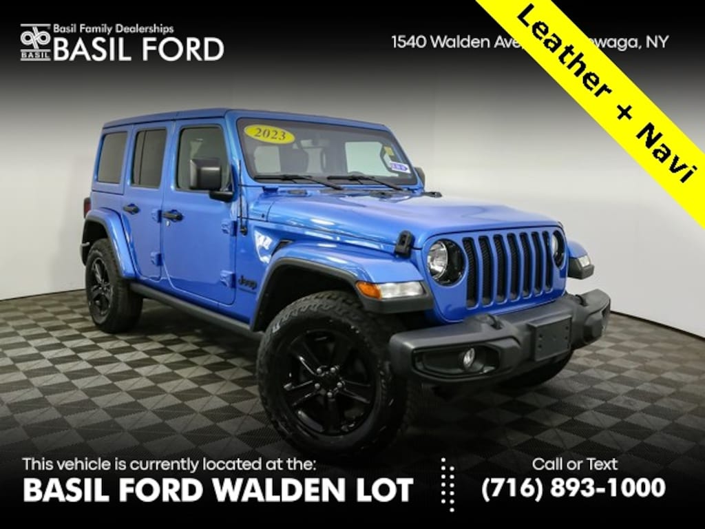 Used 2023 Jeep Wrangler Altitude SUV