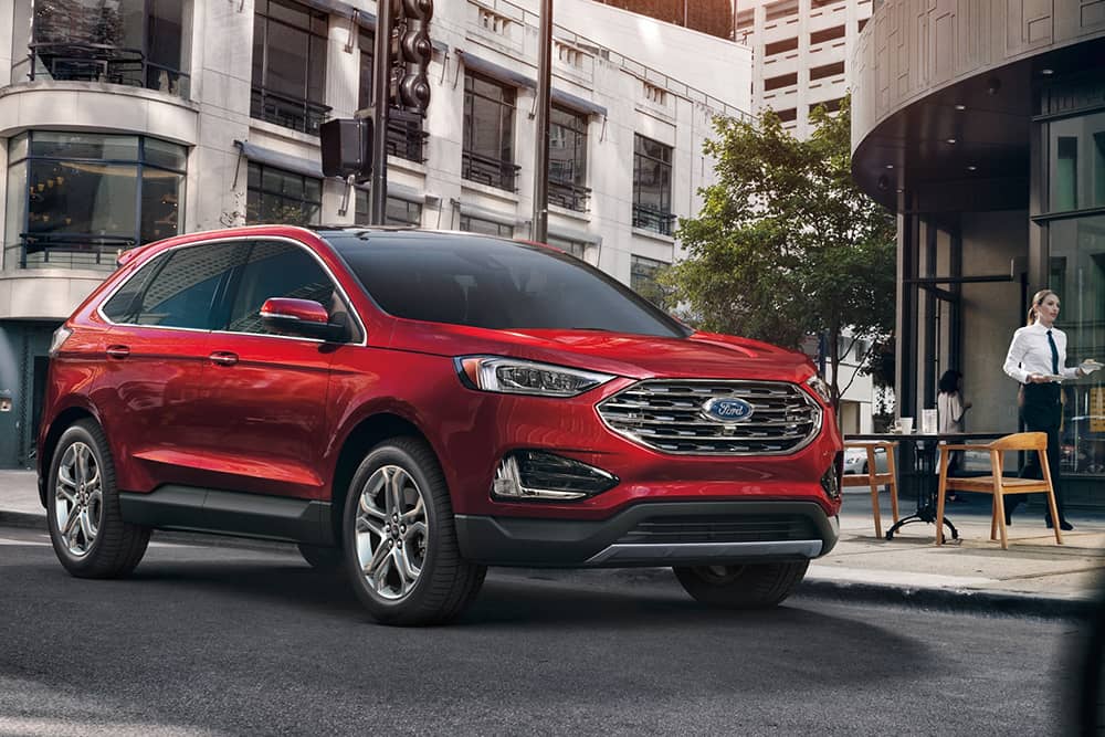 2020 Ford Edge parked