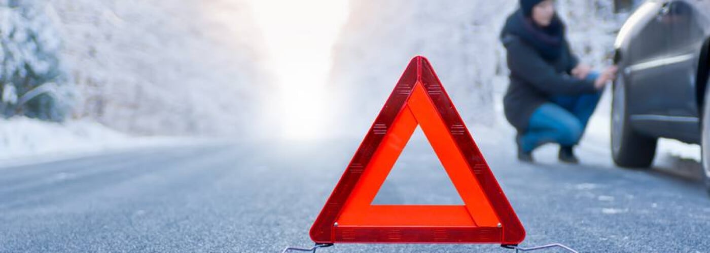 Emergency Roadside Sign