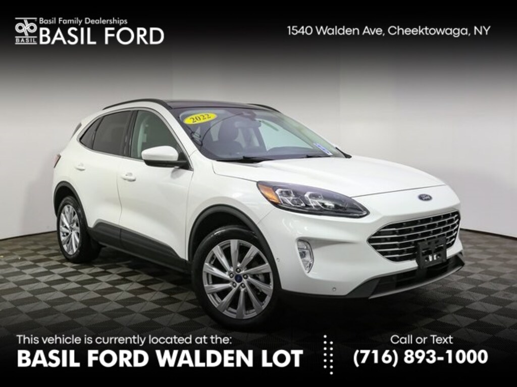 Used 2022 Ford Escape Titanium SUV