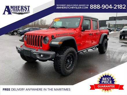 2020 Jeep Gladiator 4x4 Rubicon $439bw LOW KM,LED Lights,Heated Leather Seats Truck Crew Cab