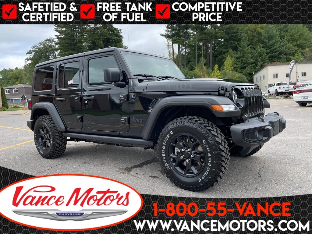 Used 2023 Jeep 4-Door Willys 4X4...SUNRIDER TOP*HTD SEATS*TOW! 4x4