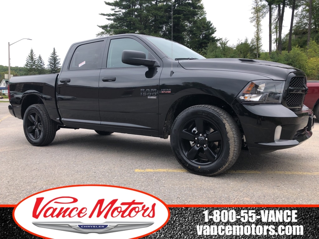 Blacked Out Ram >> New 2019 Ram 1500 Classic Express Blackout 4x4 Sport Hood Blacked Out Ram >> New 2019 Ram 1500 Classic Express Blackout 4x4 Sport Hood
