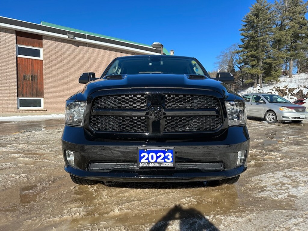 New 2023 Ram Night Edition 4x4 Crew Cab 5.6 ft. box 140 in. WB