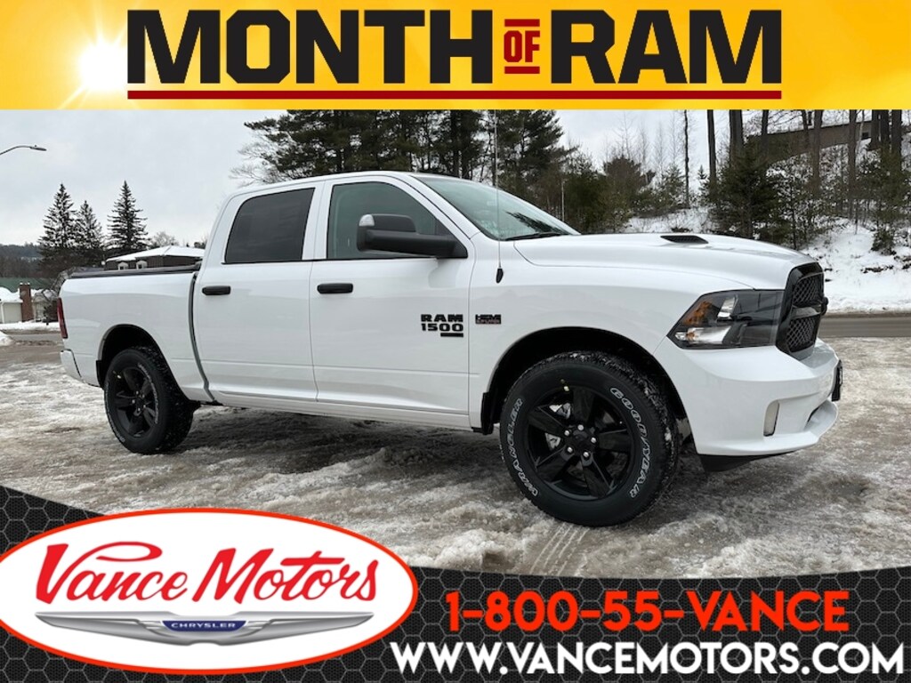 New 2023 Ram Night Edition Sub Zero 4x4...HTD SEATS*V8*BEDLINER 4x4 Crew Cab 5.6 ft. box 140 in. WB