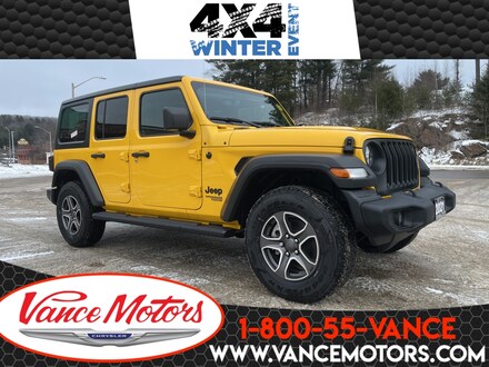 2021 Jeep Wrangler Unlimited Sport S 4x4...DUAL TOP*TOW! 4x4
