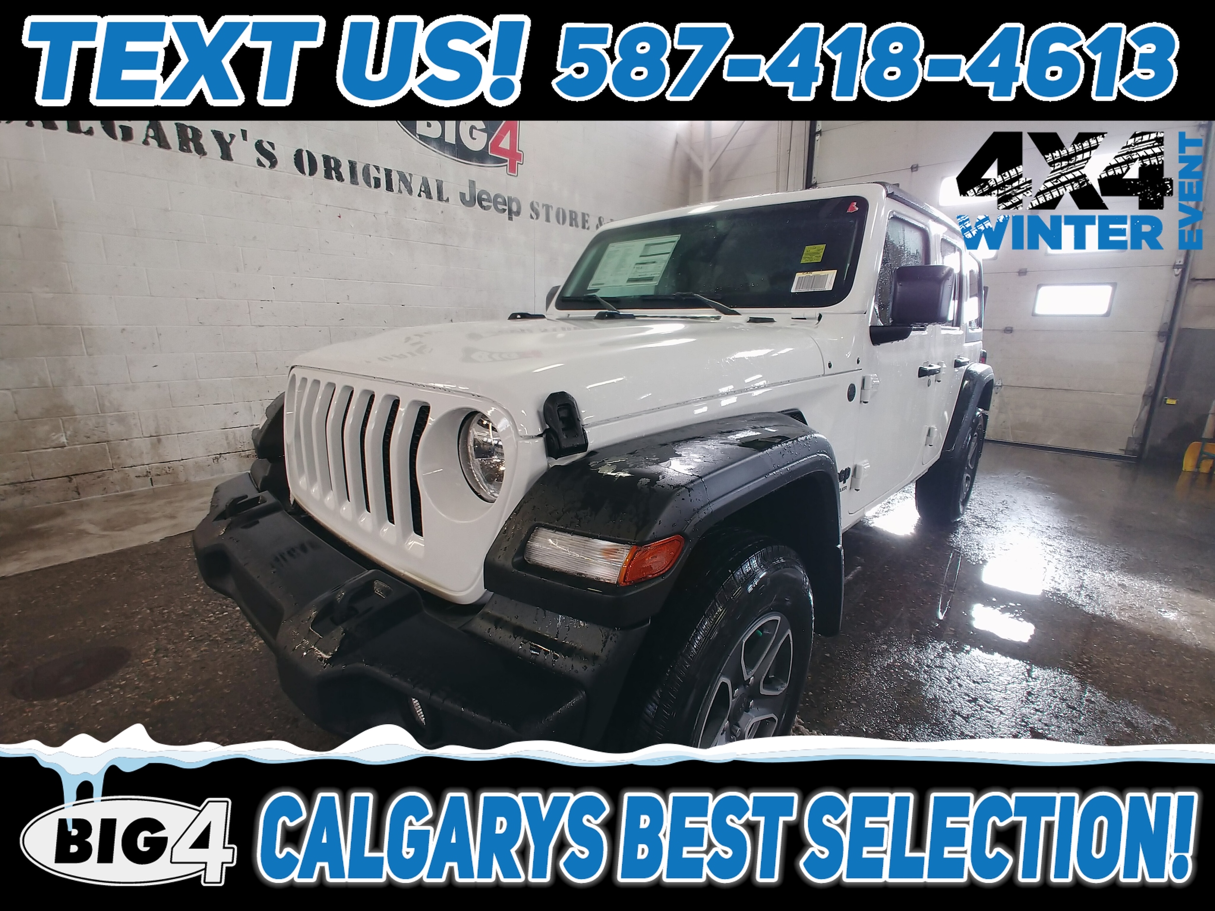 New 2023 Jeep 4 Door Wrangler Sport For Sale in Calgary (Highfield / Burns  Industrial) AB | Serving Red Deer, Airdrie, Chestermere & Okotoks |  VIN:1C4HJXDN7PW526955