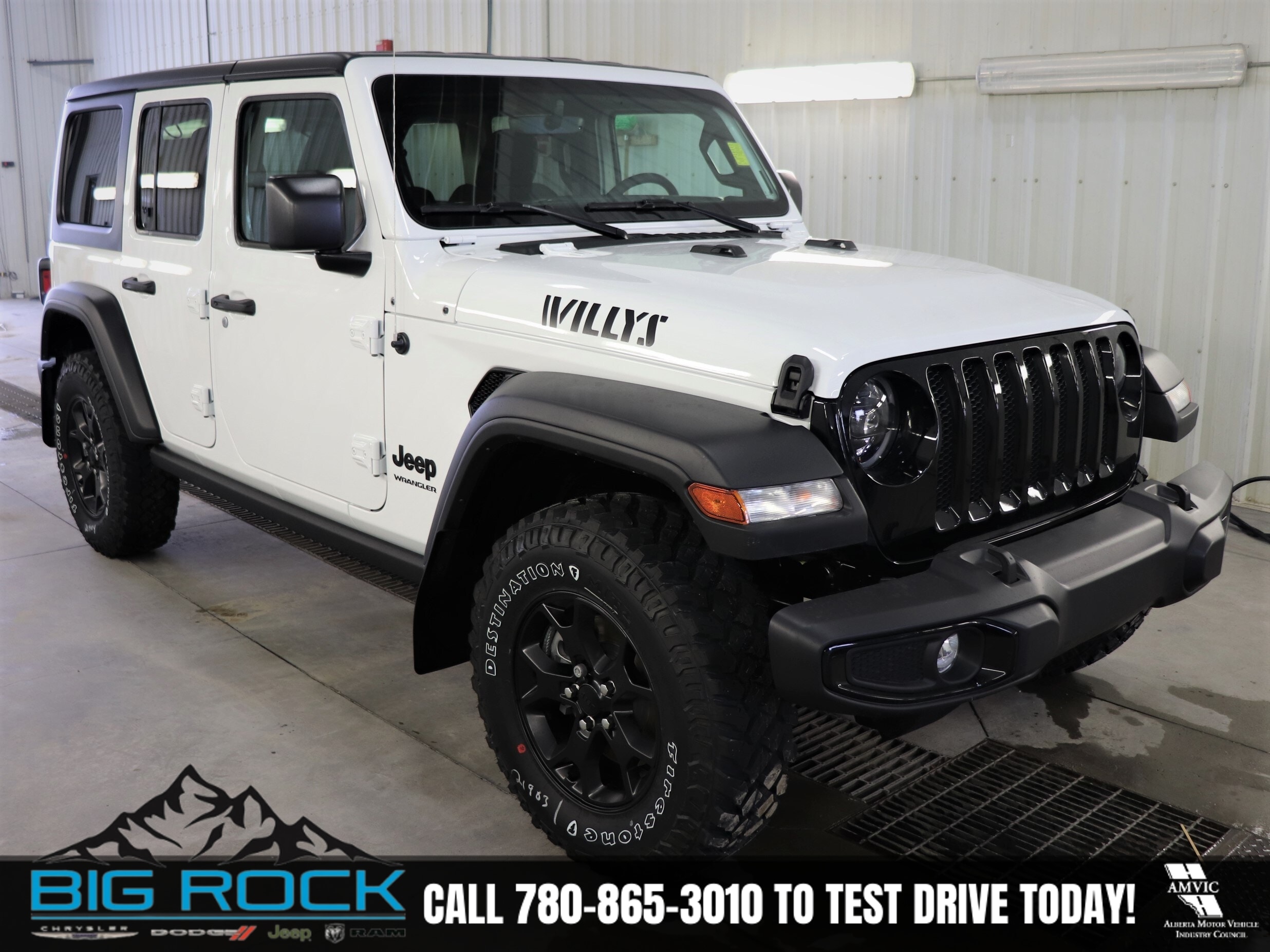 New 2023 Jeep Wrangler 4-Door Willys For Sale/Lease | Hinton AB | Stock#  23027