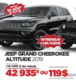 JEEP GRAND CHEEROKEE ALTITUDE 2019