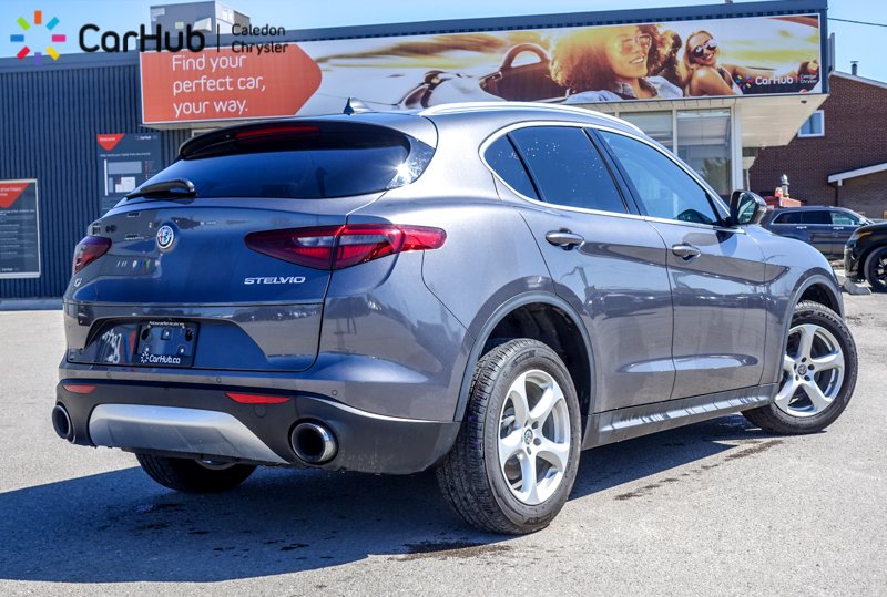 Used 2018 Alfa Romeo Stelvio Awd Backup Cam Bluetooth