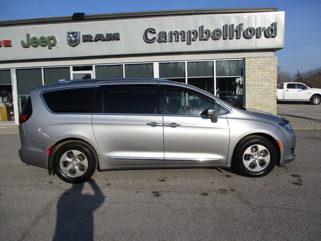 Used 2018 Chrysler Pacifica For At Campbellford 2018 Chrysler Pacifica Leather Power Sliding Doors Remote Start Minivan