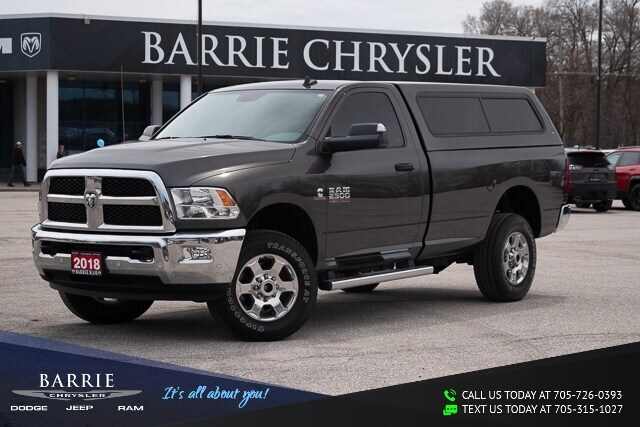 Dodge 2500 Diesel For Sale >> Used 2018 Ram Ram 2500 Slt Regular Cab 4x4 Diesel Navigation Gps For Sale Barrie On Dodge 2500 Diesel For Sale >> Used 2018 Ram Ram 2500 Slt Regular Cab 4x4 Diesel Navigation Gps For Sale Barrie On