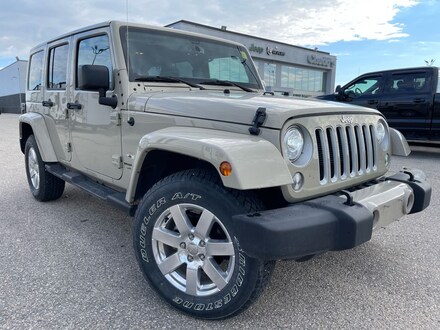 Featured 2018 Jeep Wrangler JK Unlimited Unlimited Sahara 4x4 for sale near you in Gimli, MB