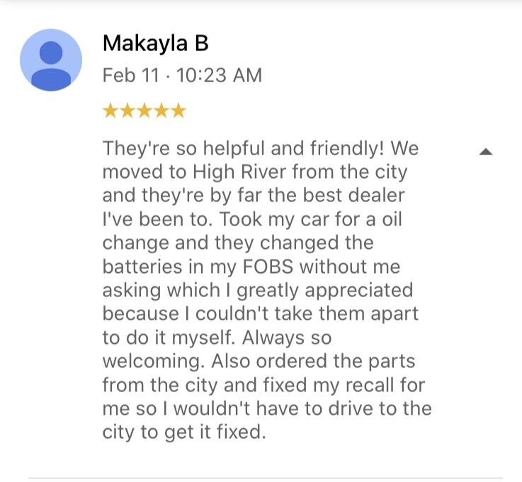 Makayla B Customer Testimonial