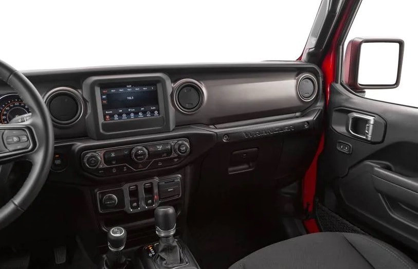 2023 Jeep Wrangler Interior in High Rise, AB