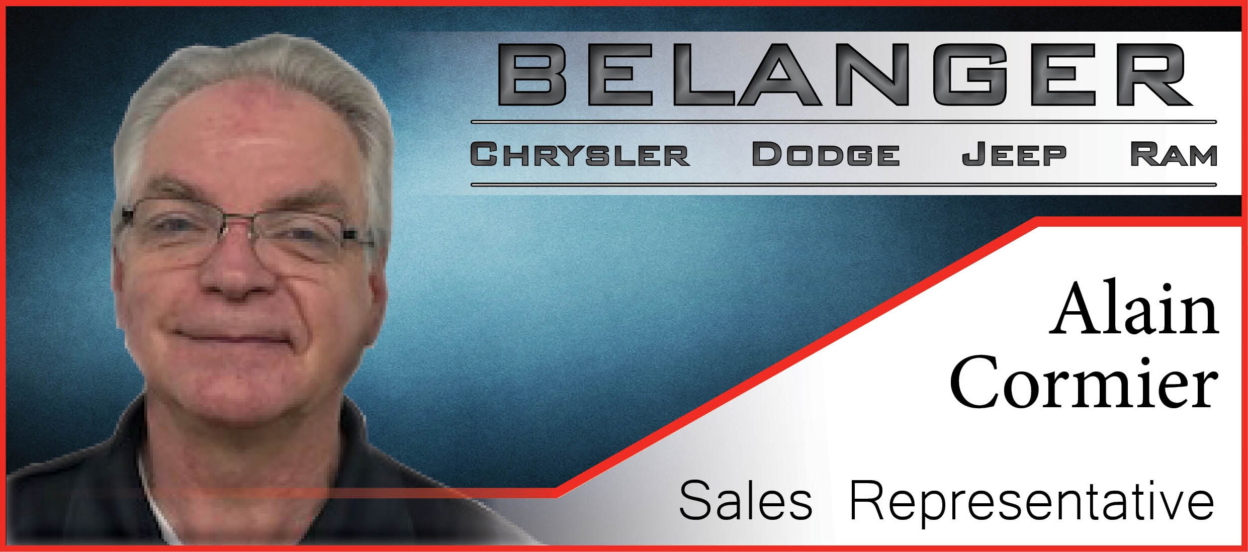 Alain Cormer Sales Representative Rockland, ON