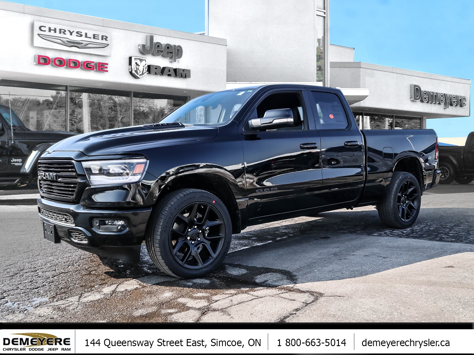 New 21 Ram 1500 Night Edition Sport For Sale Simcoe On Stock