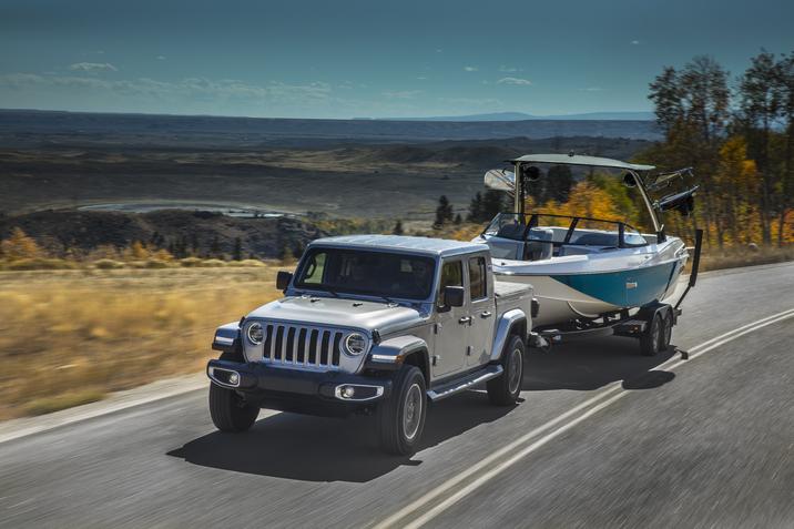 2020 Jeep Gladiator Towing