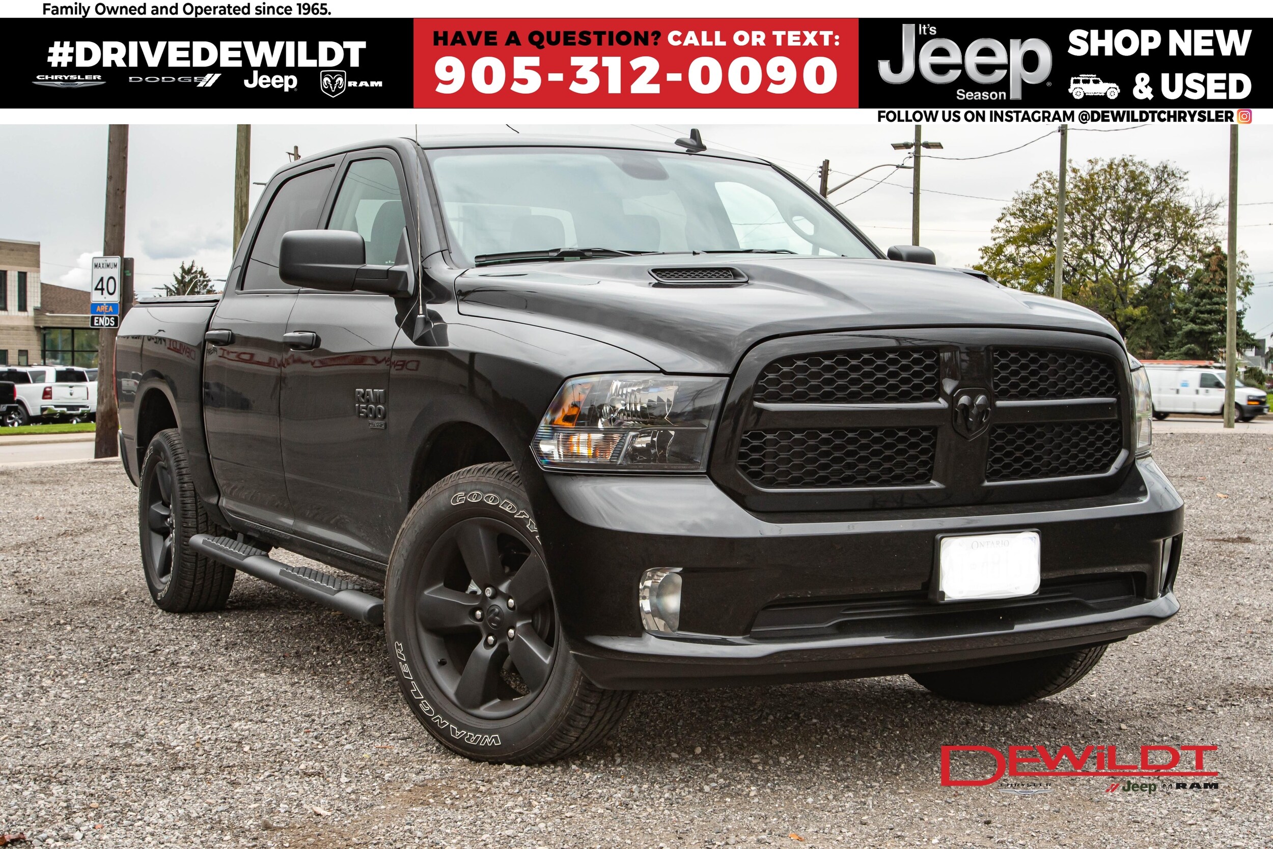 Used 21 Ram 1500 Classic Night Edition Sub Zero For Sale Hamilton On