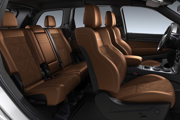 2020 Jeep Grand Cherokee Interior Feature Sideview Brown Interior