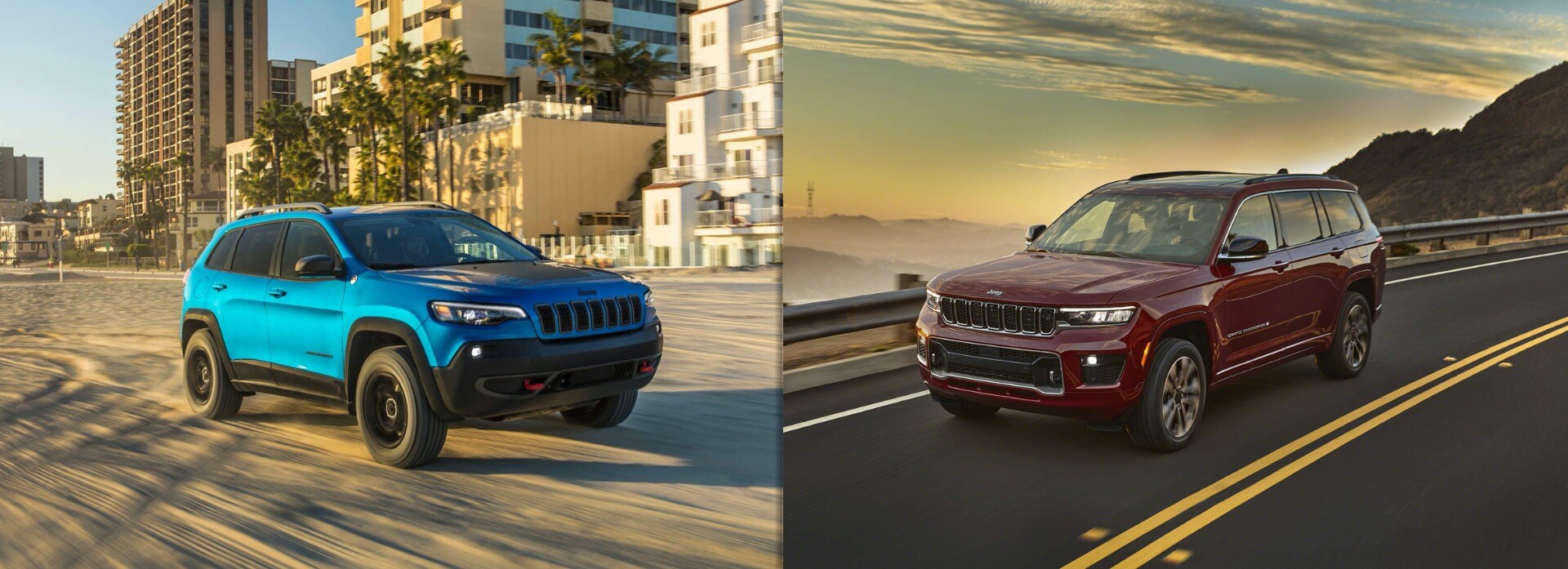 Jeep Cherokee 2021 vs Jeep Grand Cherokee 2021: Lequel choisir?