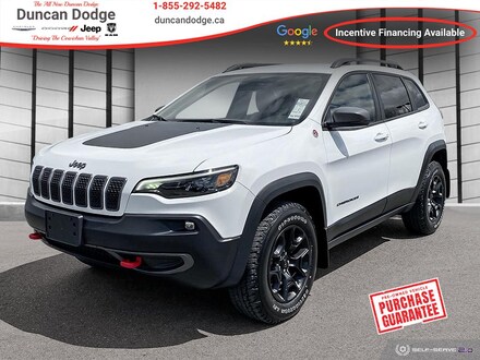 2021 Jeep Cherokee Trailhawk Apple CarPlay & Heated Seats  SUV for sale in Duncan, BC