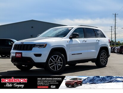 New 21 Jeep Grand Cherokee Trailhawk For Sale Fergus On